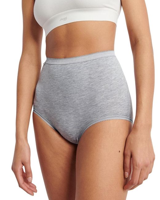Sloggi Basic+ Maxi 3-Pack Boxershorts in het Blue