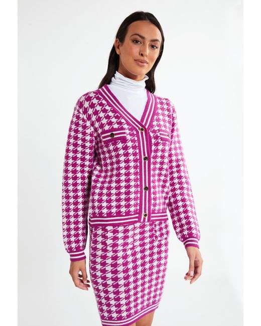 faina Vest Koosh in het Pink