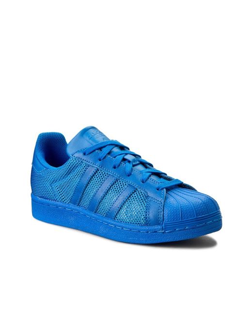 Adidas Superstar Herren Trainer in Blue für Herren