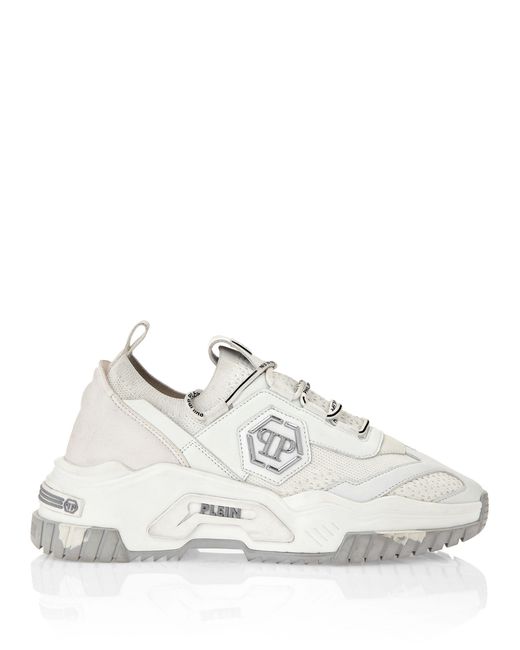 Philipp Plein White Predator Sneaker