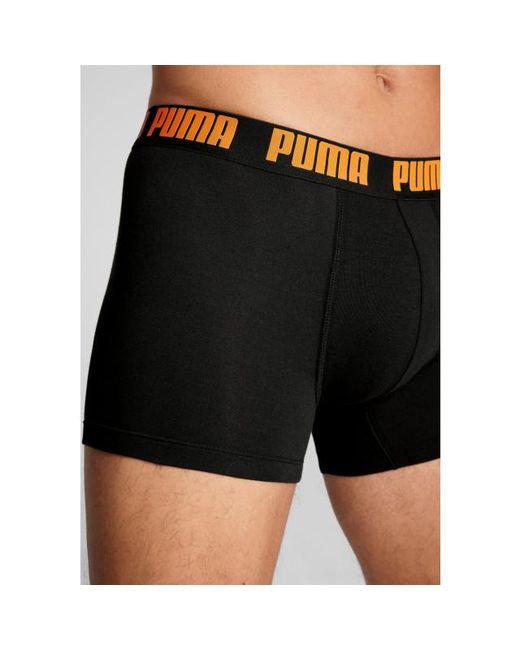 PUMA Basic Boxer 2-Pack 701226387 020 in het Black voor heren