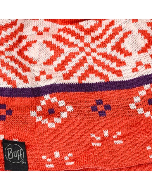 Buff Red Strickmütze 120500
