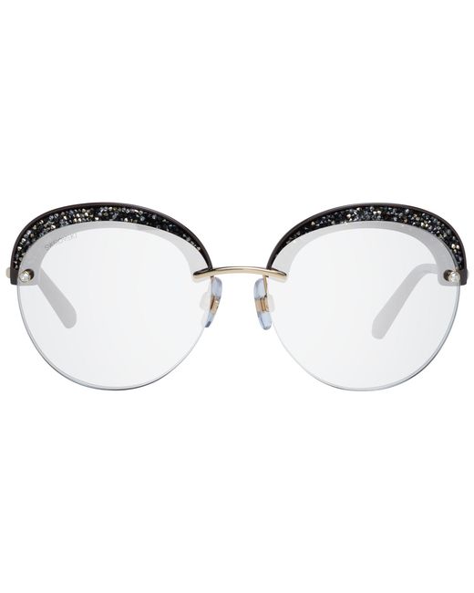 Swarovski Sunglasses Sk0256 32G 56 in het Metallic