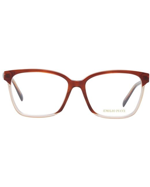 Emilio Pucci Brown Brille