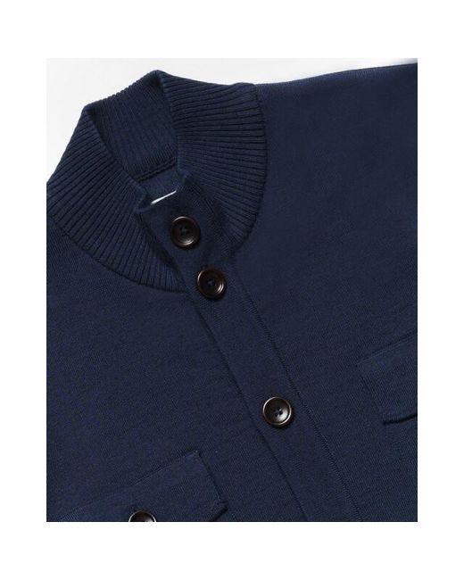 Campbell Hellister Cardigan in het Blue voor heren