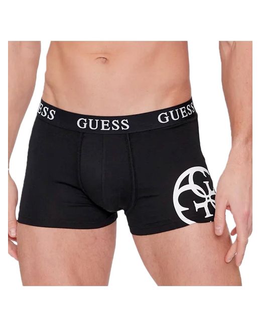 Guess Herenboxershorts, Set Van 3, Rekbaar in het Black voor heren