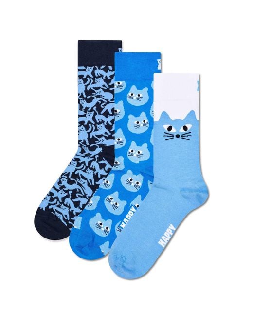 Happy Socks Sokken in het Blue