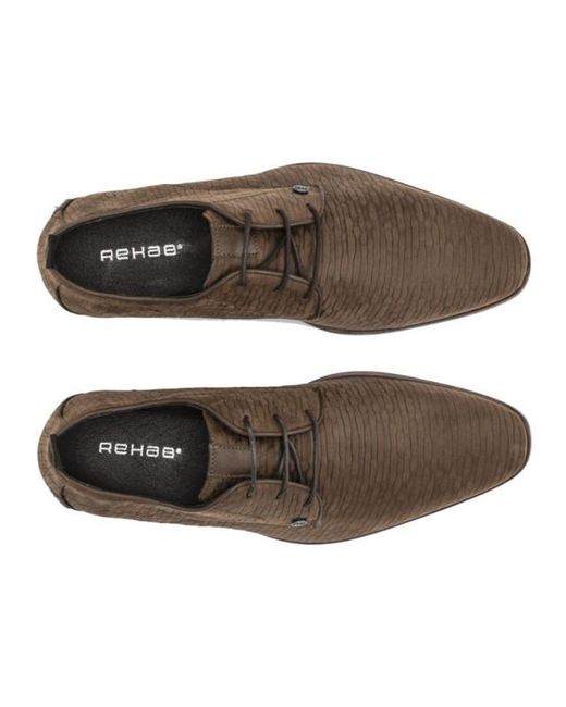 Rehab 2442306163-Greg Stones 4800-Darkbrown voor heren
