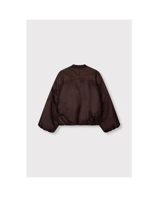 Alix The Label Nylon Jacket in het Brown