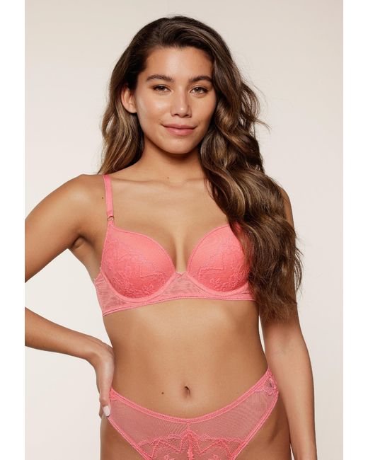 Lingadore Push Up Bh in het Red