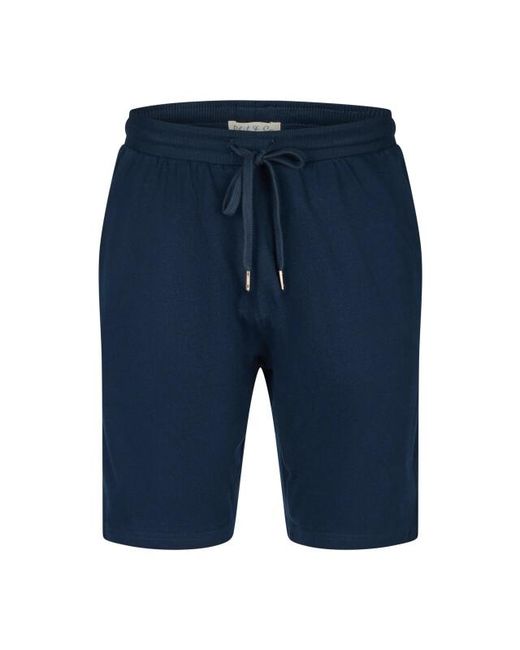 Phil & Co. Berlin Essential Shortama Korte Pyjama Set /Gestreept in het Blue voor heren