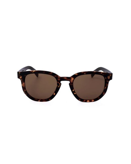 Levi's Levi Zonnebril Schildpad Shell in het Brown