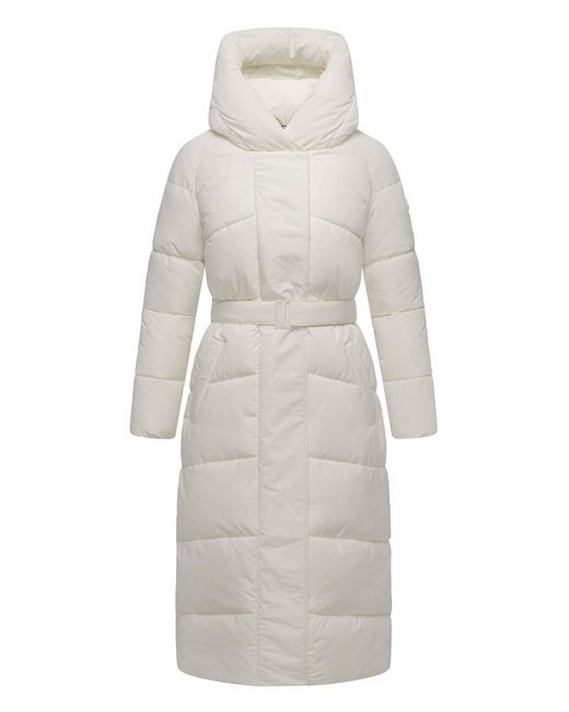 Navahoo Eisblick Gewatteerde Jas – Elegant, Warm & Functioneel in het Gray