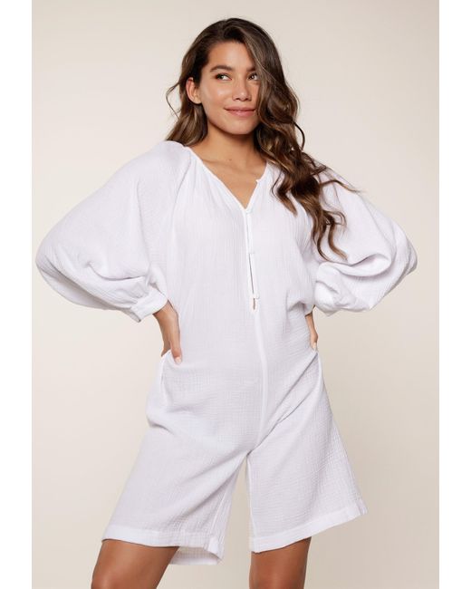Lingadore Playsuit in het White