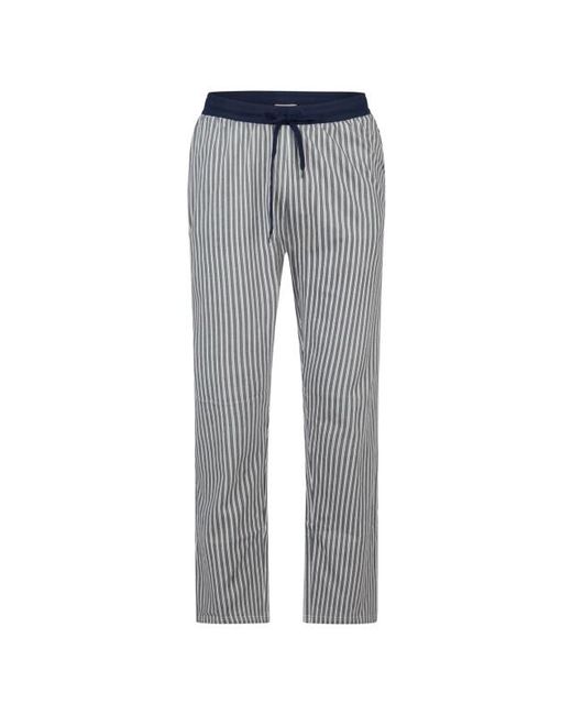 Phil & Co. Berlin Pyjama Set Lang Grijs Gestreept in het Gray voor heren