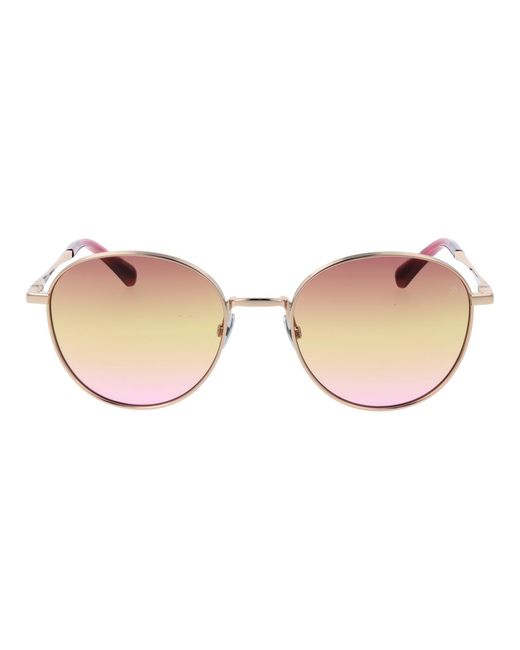 Scotch & Soda Brown Metal Sunglasses