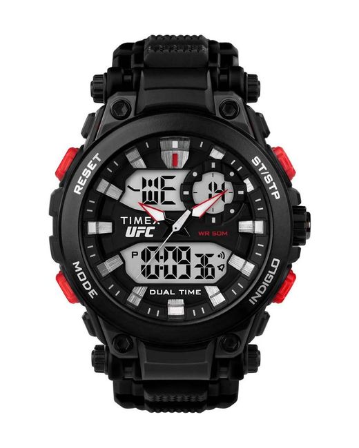 Timex Black Tw5M52800 Ufc Impact Watch for men