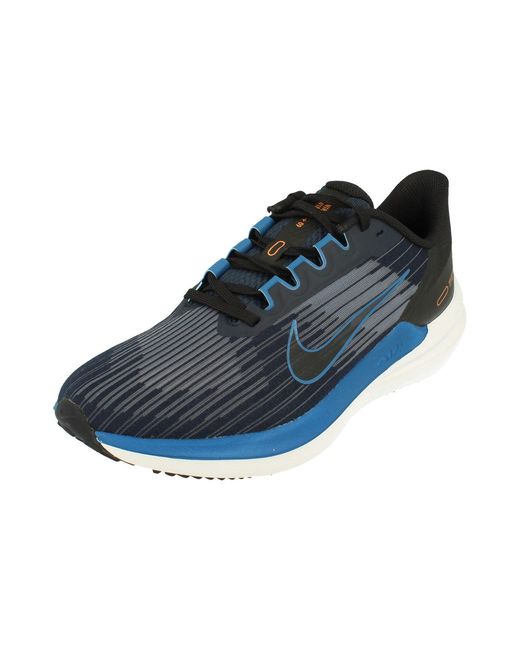Nike Blue Air Winflo 9 Trainers for men