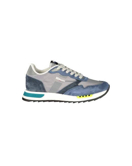 Blauer Blau Polyester Sneaker in het Blue voor heren