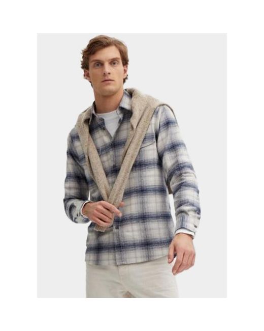 Basefield Overhemd 219018499/847 in het Gray voor heren