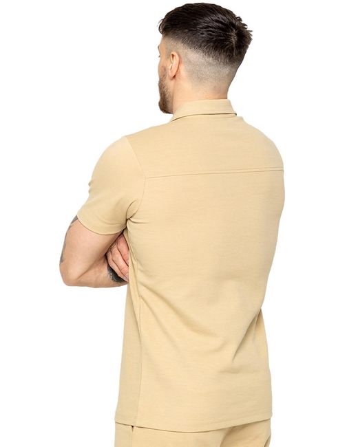 Enzo Poloshirt in het Natural voor heren
