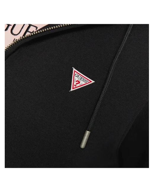 Guess Mini Driehoek Sweatshirt in het Black