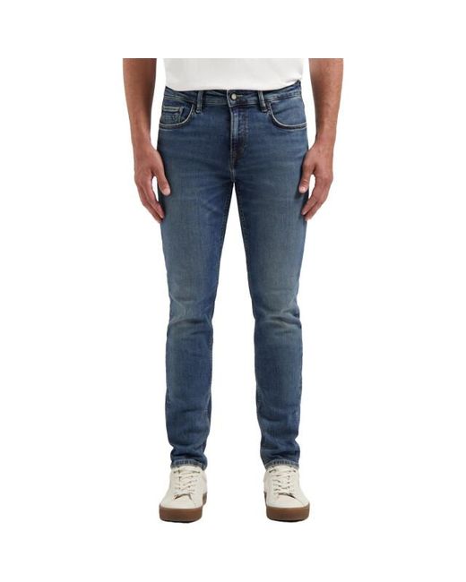 Dstrezzed Lancaster 5 Pocket in het Blue voor heren