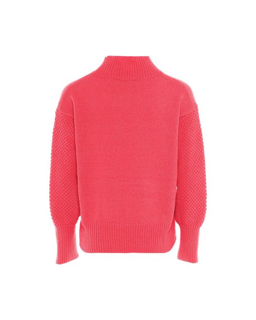 myMo Red Pullover Damen