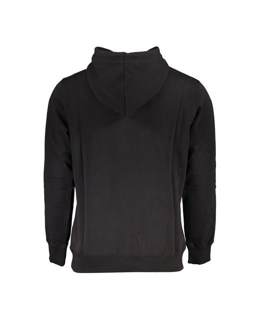 Calvin Klein Monogram Hoodie Casual Stijl in het Black voor heren