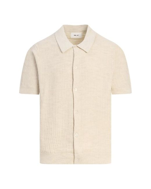 NN07 Polo in het Natural voor heren