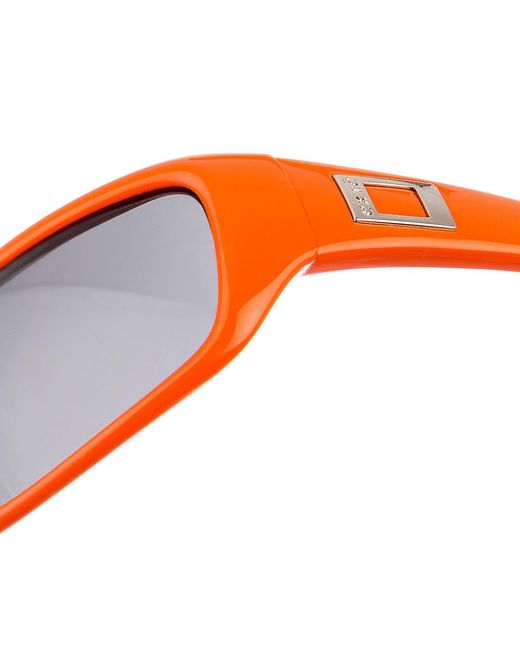 Exte Acetaat Zonnebril Met Rechthoekige Vorm Ex-60607 in het Orange