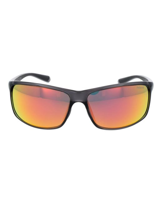 Polaroid Blue Black Plastic Sunglasses