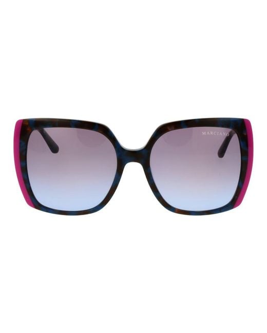 Guess Purple By Acetate Sunglasses