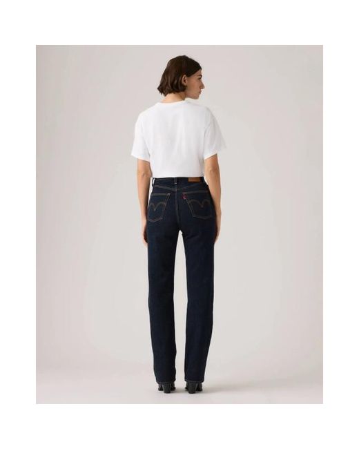 Levi's Levi's Ribcage Full Length Small in het Black