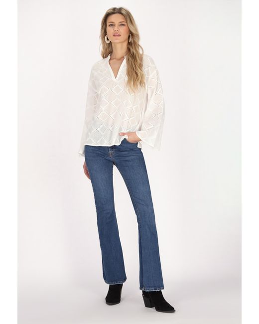 Usha Blouse in het White