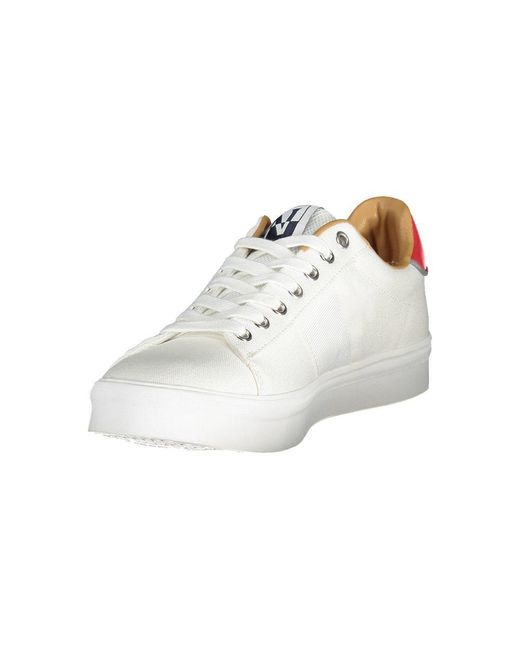 Napapijri Sneaker Freizeit Logo in White für Herren