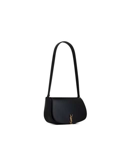 Saint Laurent Mini Voltaire Schoudertas in het Black