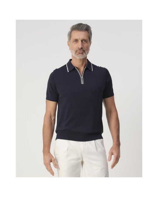 Campbell Polo Donker in het Blue voor heren