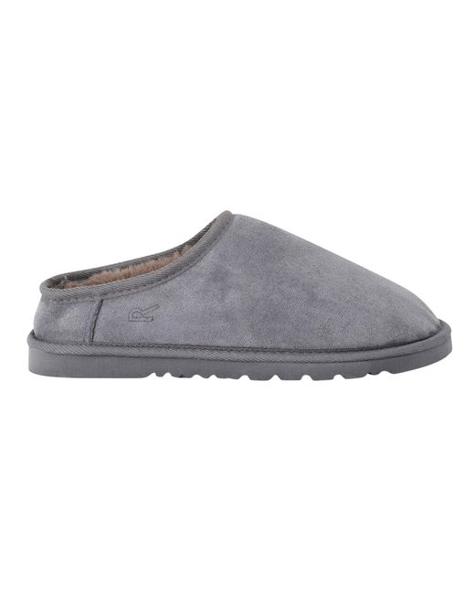 Regatta Gray Ladies Solace Mule Slippers (Dark Steel)