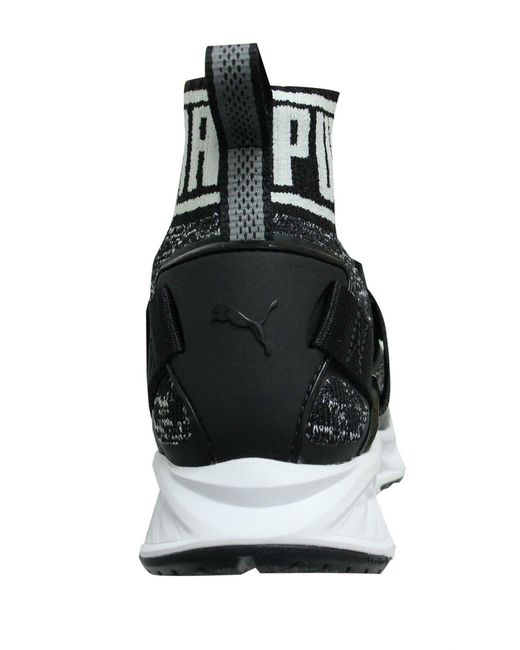 PUMA Black Ignite Evoknit Trainer