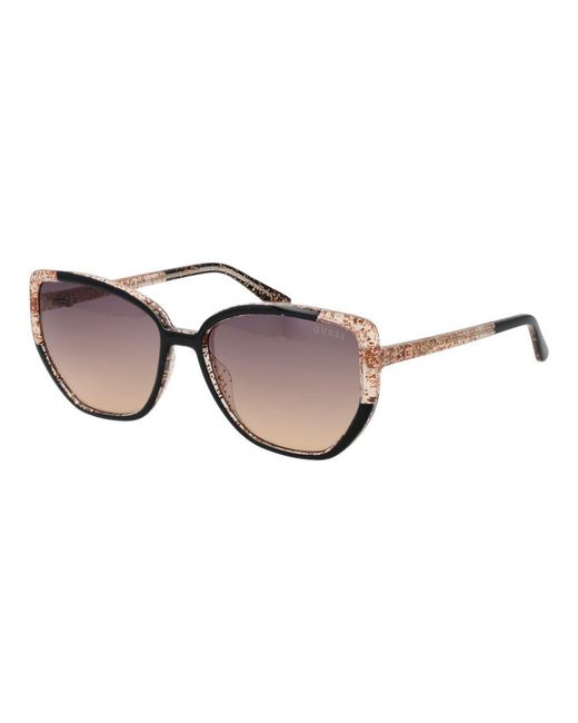 Guess Brown Plastic Sunglasses