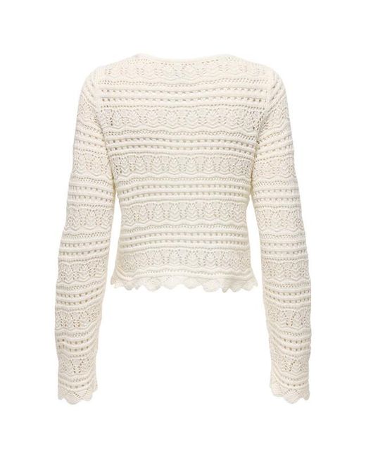 ONLY Pullover 15363049 Elke in het White