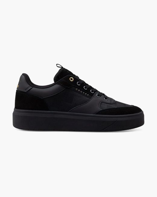Cruyff Black Terra Court Trainers for men