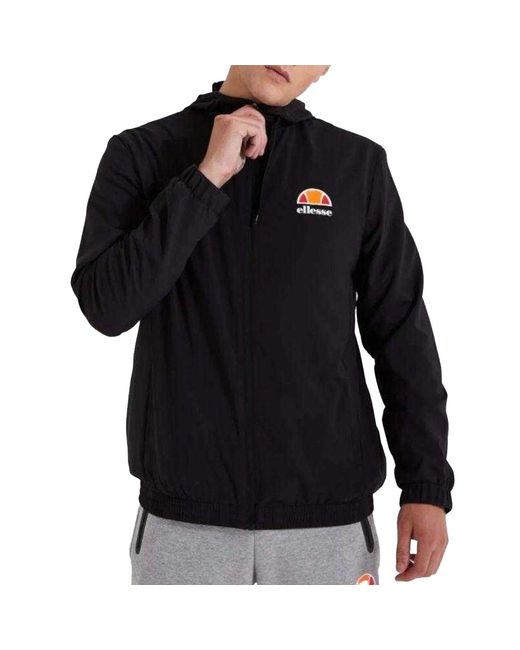 Ellesse Sella Track Jacket in het Black voor heren