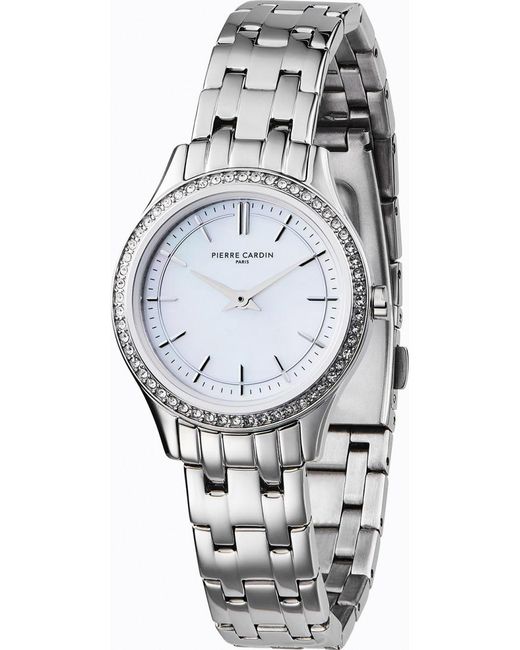 Pierre Cardin Gray Cf-0611-Sj Ladies Watch