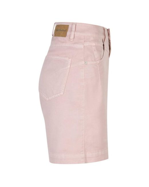 Red Button Bermuda/Short Srb4938 Kate in het Pink