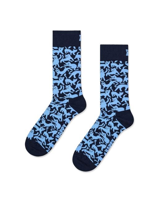 Happy Socks Sokken in het Blue