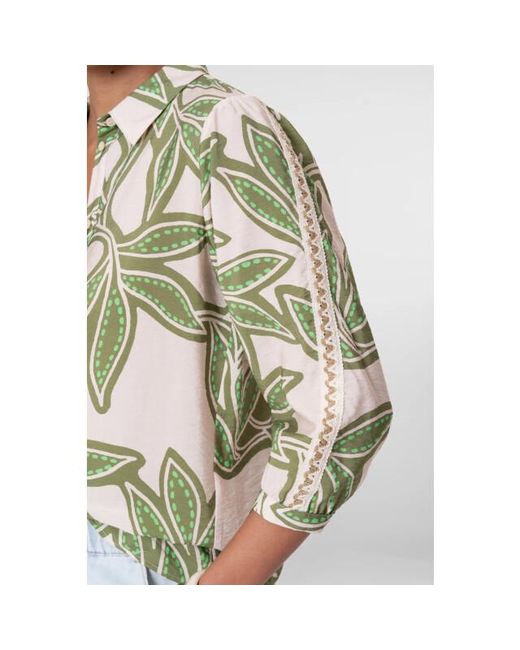 Geisha Blouse 63449-20 in het Green