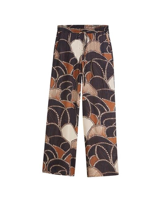 Summum Flowy Broek in het Natural