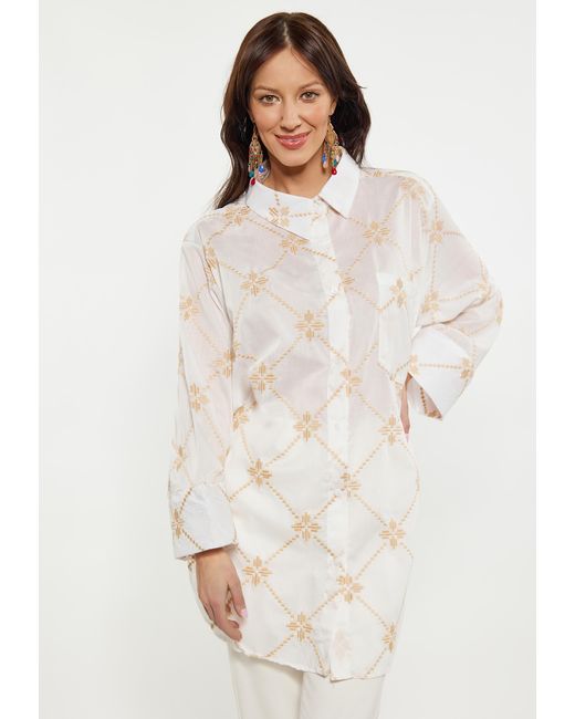 Usha Blouse in het White